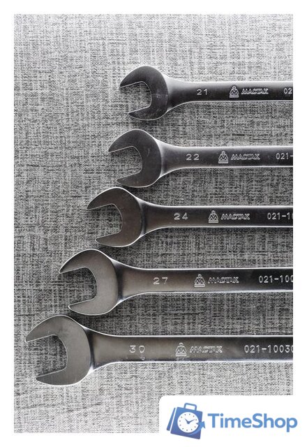 Набор ключей Мастак 5-21120 (20 предметов) - Изображение №6 — Интернет-магазин Time-Shop