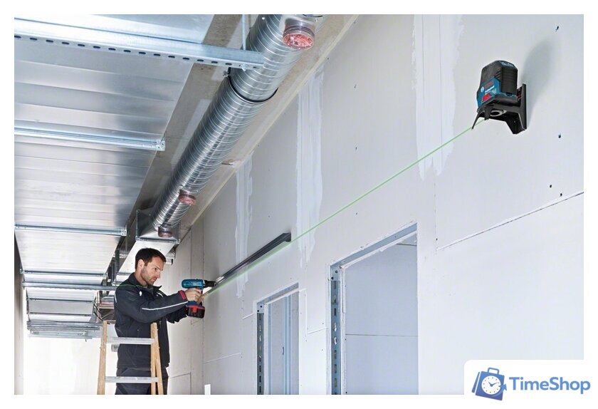 Лазерный нивелир Bosch GCL 2-15 G Professional [0601066J00] - Изображение №2 — Интернет-магазин Time-Shop