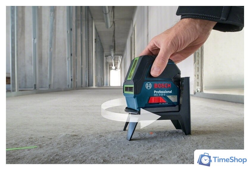 Лазерный нивелир Bosch GCL 2-15 G Professional [0601066J00] - Изображение №3 — Интернет-магазин Time-Shop