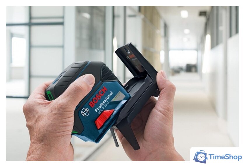 Лазерный нивелир Bosch GCL 2-15 G Professional [0601066J00] - Изображение №6 — Интернет-магазин Time-Shop