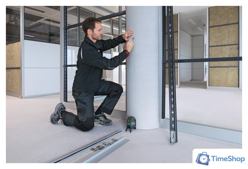 Лазерный нивелир Bosch GCL 2-15 G Professional [0601066J00] - Изображение №4 — Интернет-магазин Time-Shop