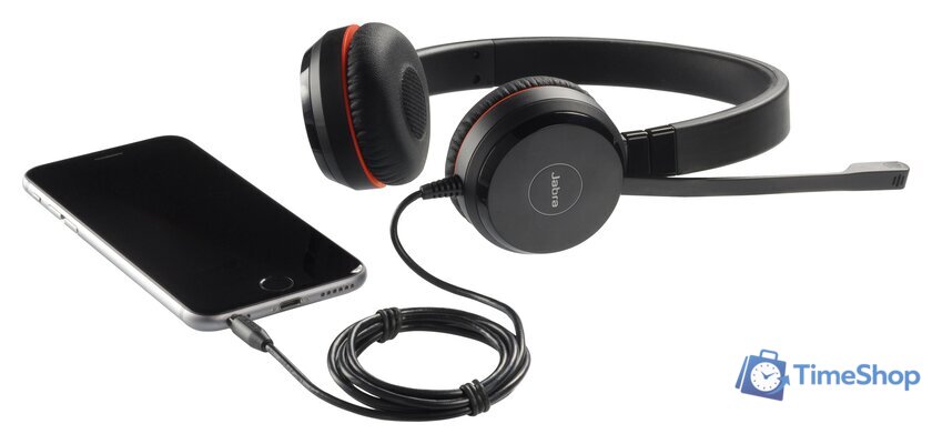 Офисная гарнитура Jabra Evolve 30 II MS Stereo - Изображение №4 — Интернет-магазин Time-Shop