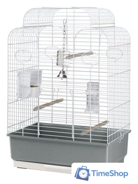 Клетка Ferplast Gala (серый) 54010817W1 - Изображение №1 — Интернет-магазин Time-Shop