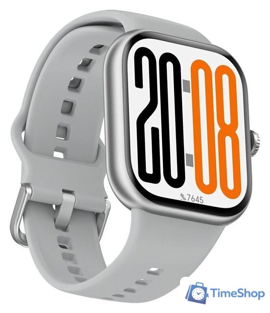 Умные часы HONOR Choice InFoWear Watch 2 Pro LWS-WB11 (серебристый) - Изображение №5 — Интернет-магазин Time-Shop