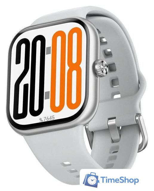 Умные часы HONOR Choice InFoWear Watch 2 Pro LWS-WB11 (серебристый) - Изображение №4 — Интернет-магазин Time-Shop