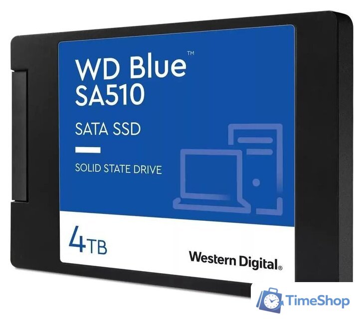 SSD WD Blue SA510 4TB WDS400T3B0A - Изображение №2 — Интернет-магазин Time-Shop