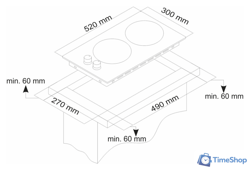 Варочная панель Simfer H30V20M416 - Изображение №8 — Интернет-магазин Time-Shop