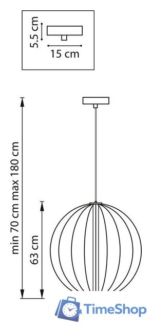 Припотолочная люстра Lightstar Sole 734067 - Изображение №8 — Интернет-магазин Time-Shop