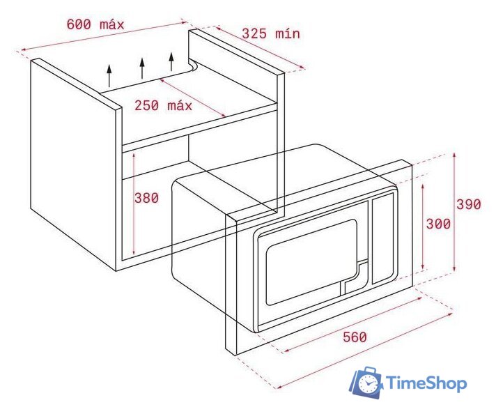 Микроволновая печь TEKA ML 8200 BIS - Изображение №12 — Интернет-магазин Time-Shop