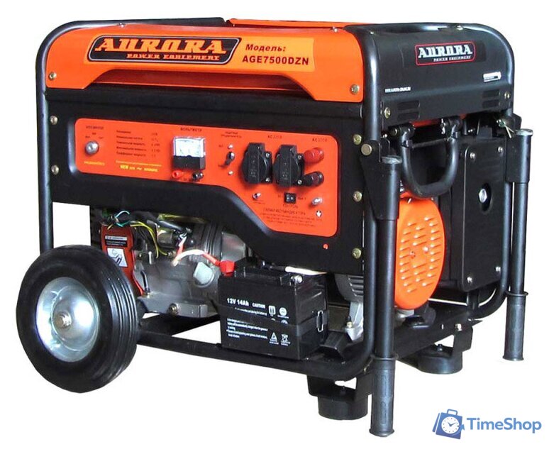 Бензиновый генератор Aurora AGE 7500 DZN (с блоком автоматики) - Изображение №1 — Интернет-магазин Time-Shop