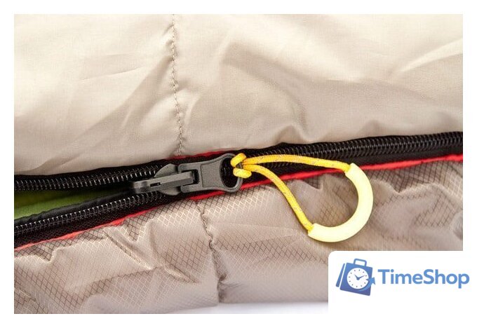 Спальный мешок AlexikA Summer Plus (оливковый, молния слева) - Изображение №8 — Интернет-магазин Time-Shop