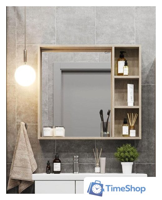  Onika Шкаф с зеркалом Тимбер 70.00 207045 - Изображение №1 — Интернет-магазин Time-Shop