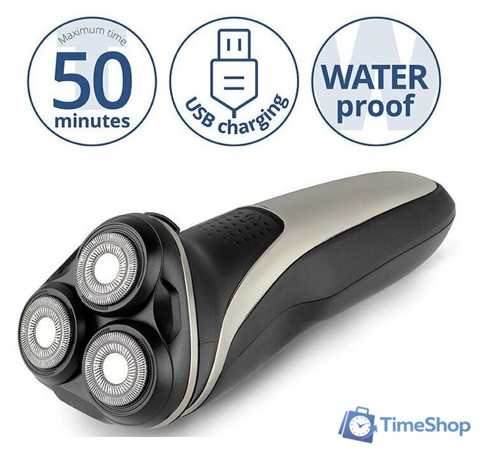 Электробритва Aurora AU 3547 - Изображение №3 — Интернет-магазин Time-Shop