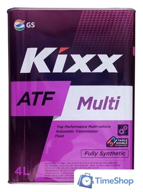 Трансмиссионное масло Kixx ATF Multi 4л - Изображение №1 — Интернет-магазин Time-Shop