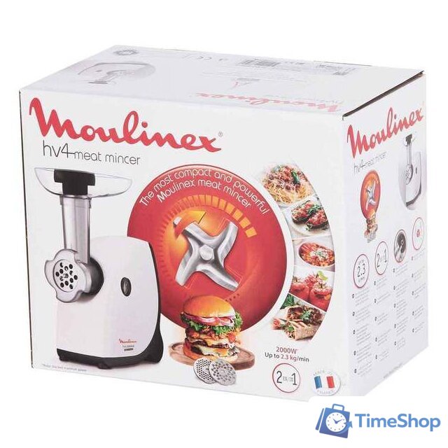Мясорубка Moulinex HV4 ME460132 - Изображение №6 — Интернет-магазин Time-Shop