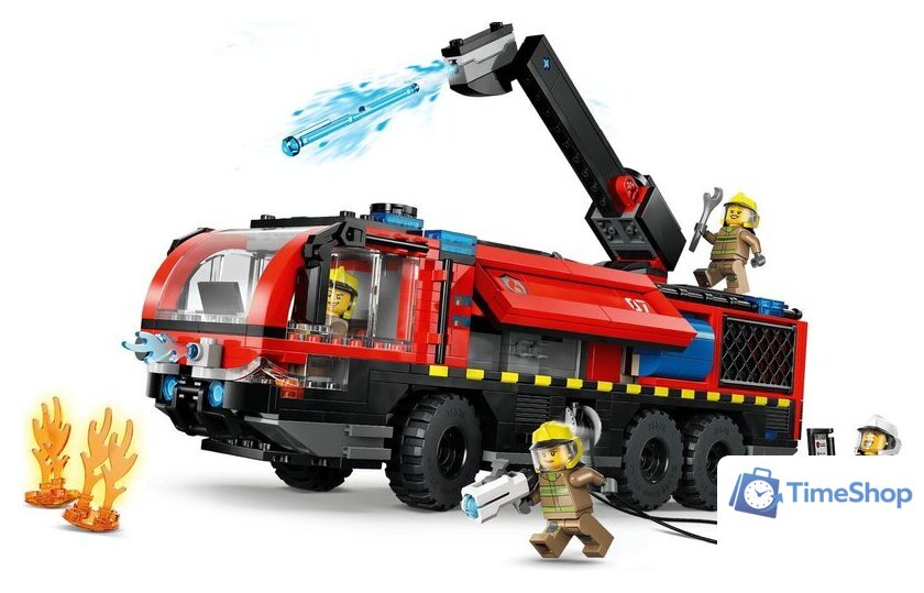 Конструктор LEGO City 60499 Пожарная машина аэропорта - Изображение №8 — Интернет-магазин Time-Shop