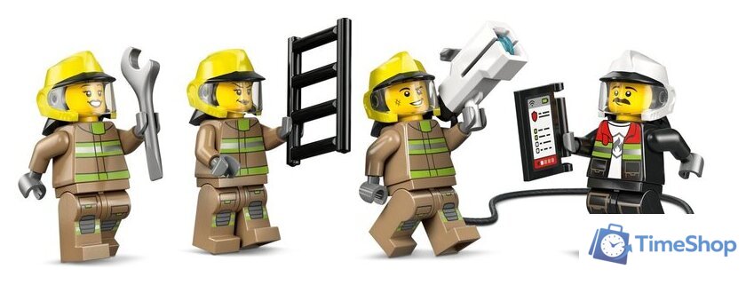 Конструктор LEGO City 60499 Пожарная машина аэропорта - Изображение №7 — Интернет-магазин Time-Shop