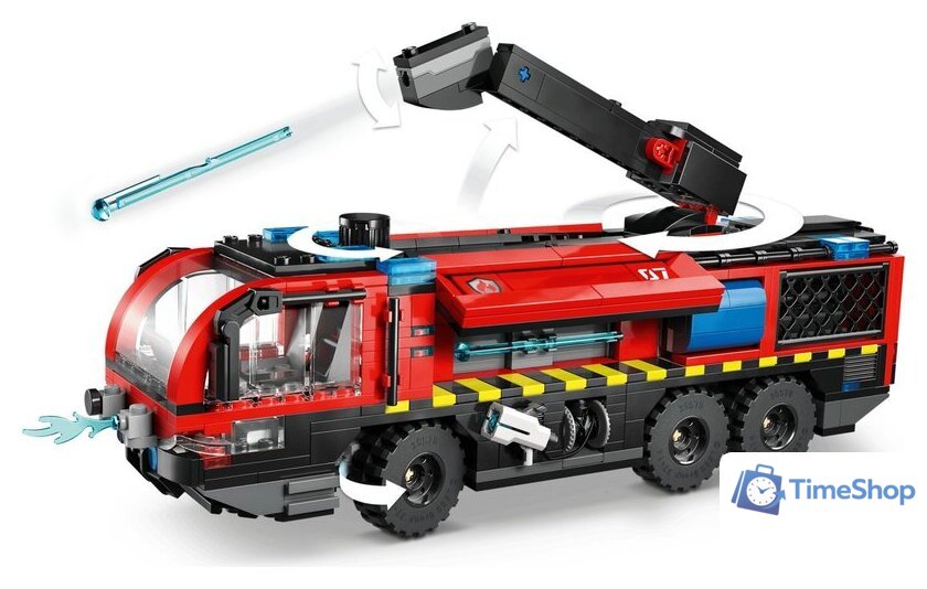 Конструктор LEGO City 60499 Пожарная машина аэропорта - Изображение №3 — Интернет-магазин Time-Shop