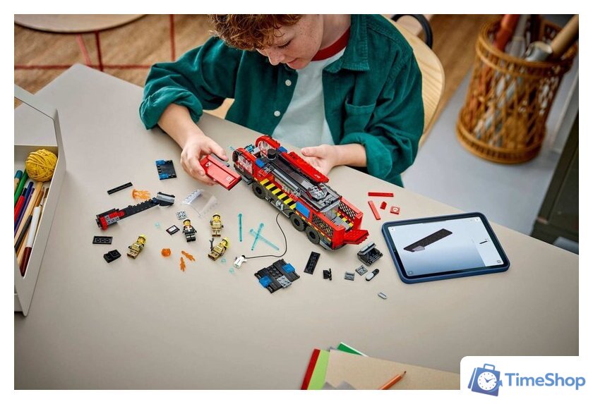 Конструктор LEGO City 60499 Пожарная машина аэропорта - Изображение №12 — Интернет-магазин Time-Shop