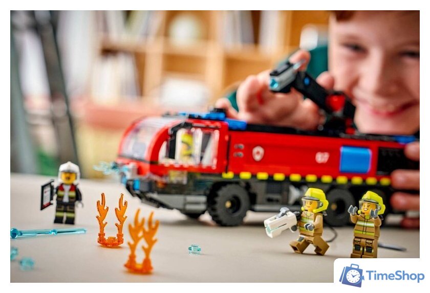 Конструктор LEGO City 60499 Пожарная машина аэропорта - Изображение №10 — Интернет-магазин Time-Shop