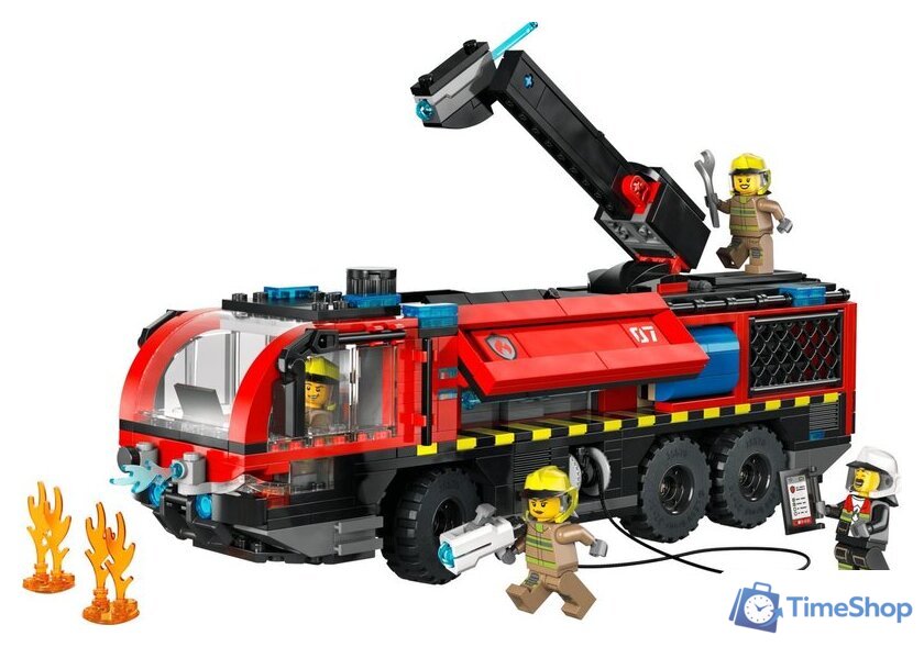 Конструктор LEGO City 60499 Пожарная машина аэропорта - Изображение №2 — Интернет-магазин Time-Shop