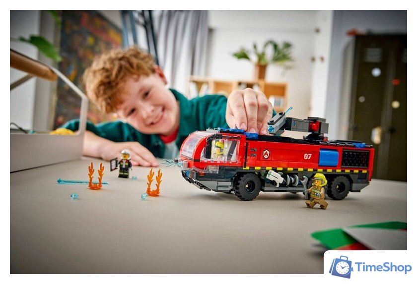 Конструктор LEGO City 60499 Пожарная машина аэропорта - Изображение №9 — Интернет-магазин Time-Shop