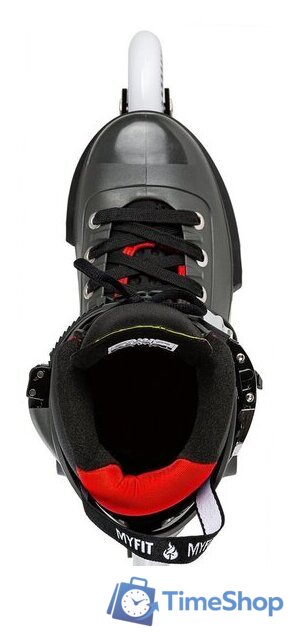 Роликовые коньки Powerslide Next 110 908409 (р. 40-41, charcoal) - Изображение №5 — Интернет-магазин Time-Shop