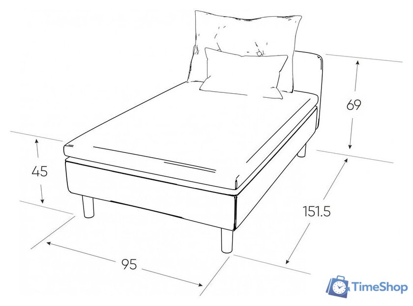 Элемент модульного дивана Mio Tesoro Линту Lintu Szez (Prince Camel) - Изображение №5 — Интернет-магазин Time-Shop