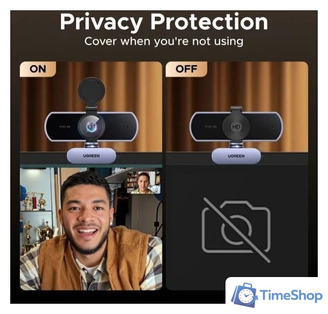 Веб-камера Ugreen CM831 65381 - Изображение №7 — Интернет-магазин Time-Shop