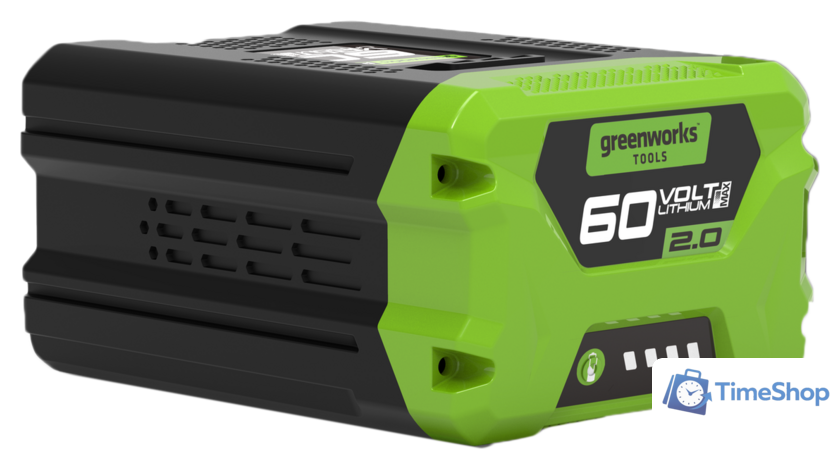 Аккумулятор Greenworks G60B2 (60В/2 Ah) - Изображение №1 — Интернет-магазин Time-Shop