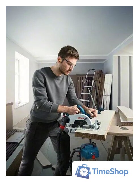 Дисковая (циркулярная) пила Bosch GKS 185-LI Professional 06016C1221 (без АКБ) - Изображение №15 — Интернет-магазин Time-Shop