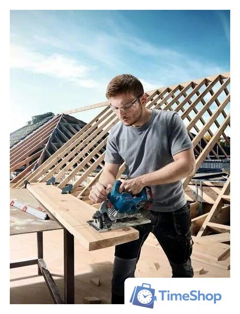 Дисковая (циркулярная) пила Bosch GKS 185-LI Professional 06016C1221 (без АКБ) - Изображение №14 — Интернет-магазин Time-Shop