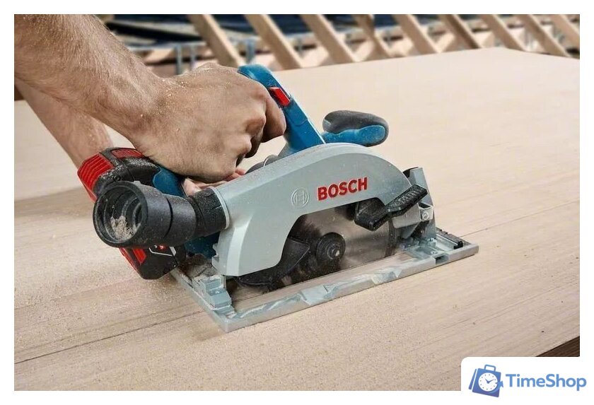 Дисковая (циркулярная) пила Bosch GKS 185-LI Professional 06016C1221 (без АКБ) - Изображение №10 — Интернет-магазин Time-Shop