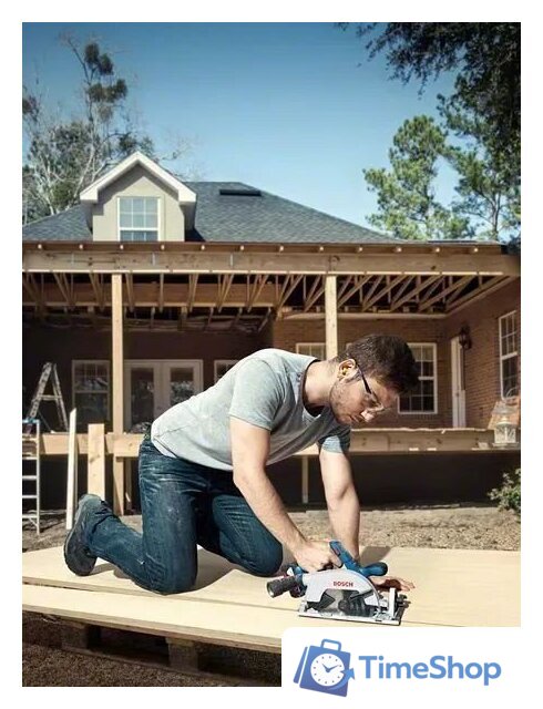 Дисковая (циркулярная) пила Bosch GKS 185-LI Professional 06016C1221 (без АКБ) - Изображение №12 — Интернет-магазин Time-Shop