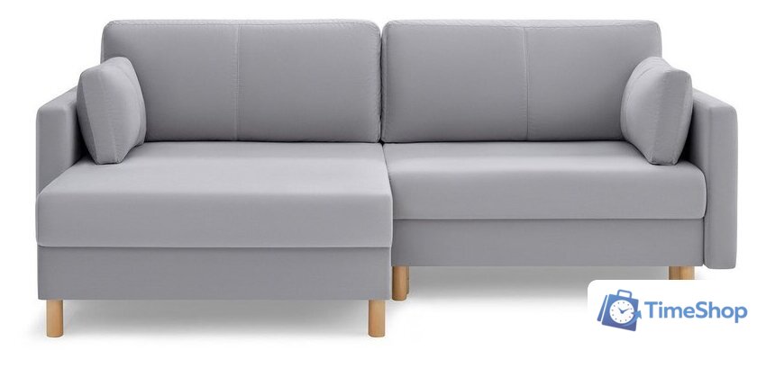 Угловой диван Mio Tesoro Дублин 497 (светло-серый 841) - Изображение №2 — Интернет-магазин Time-Shop