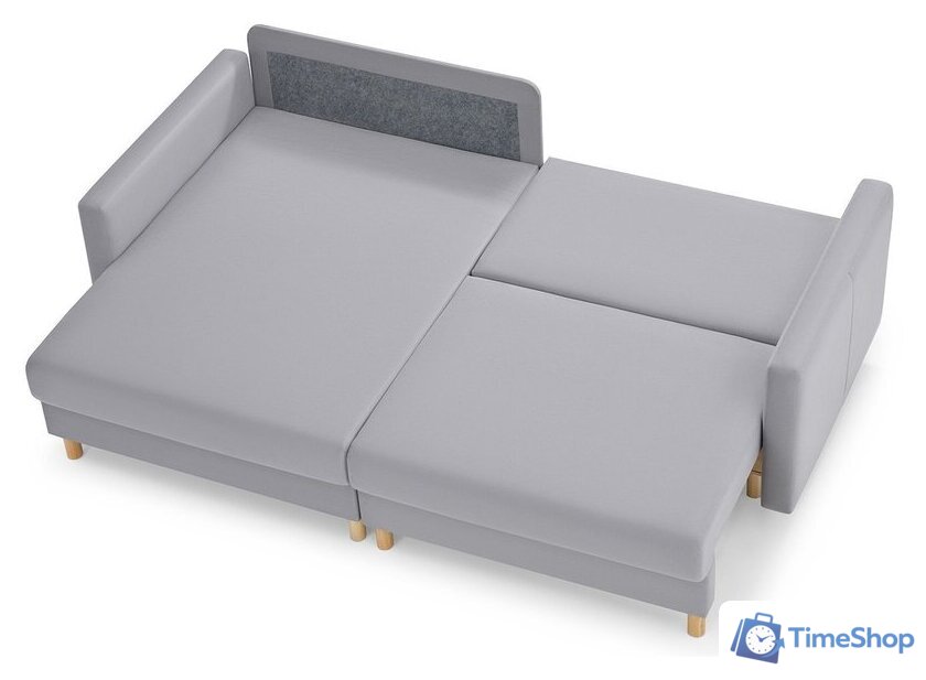 Угловой диван Mio Tesoro Дублин 497 (светло-серый 841) - Изображение №7 — Интернет-магазин Time-Shop