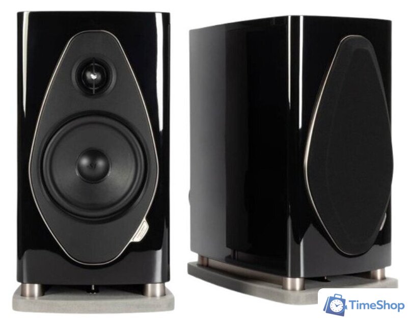 Полочная акустика Sonus Faber Sonetto II G2 (черный) - Изображение №1 — Интернет-магазин Time-Shop