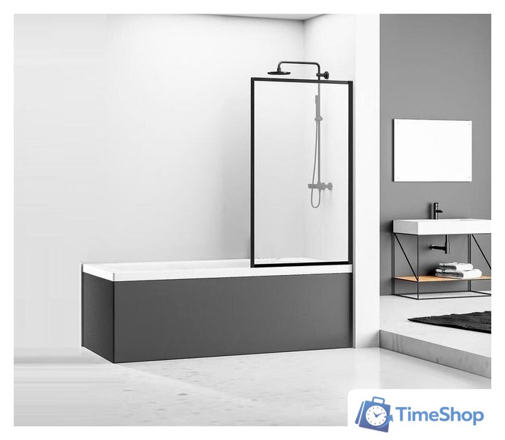 Стеклянная шторка для ванны Rea Lagos Fix 70 - Изображение №2 — Интернет-магазин Time-Shop