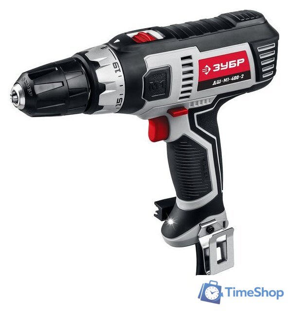 Дрель-шуруповерт Зубр ДШ-М1-400-2 - Изображение №1 — Интернет-магазин Time-Shop