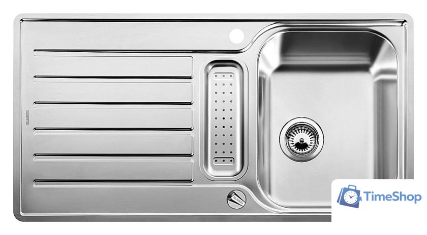 Кухонная мойка Blanco Lantos 5 S-IF 517281 (нержавеющая сталь) - Изображение №1 — Интернет-магазин Time-Shop