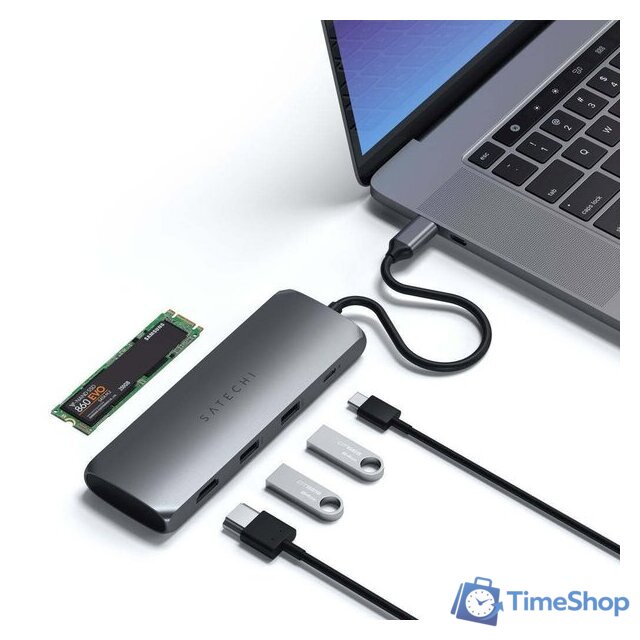 Док-станция Satechi ST-UCHSEK - Изображение №4 — Интернет-магазин Time-Shop