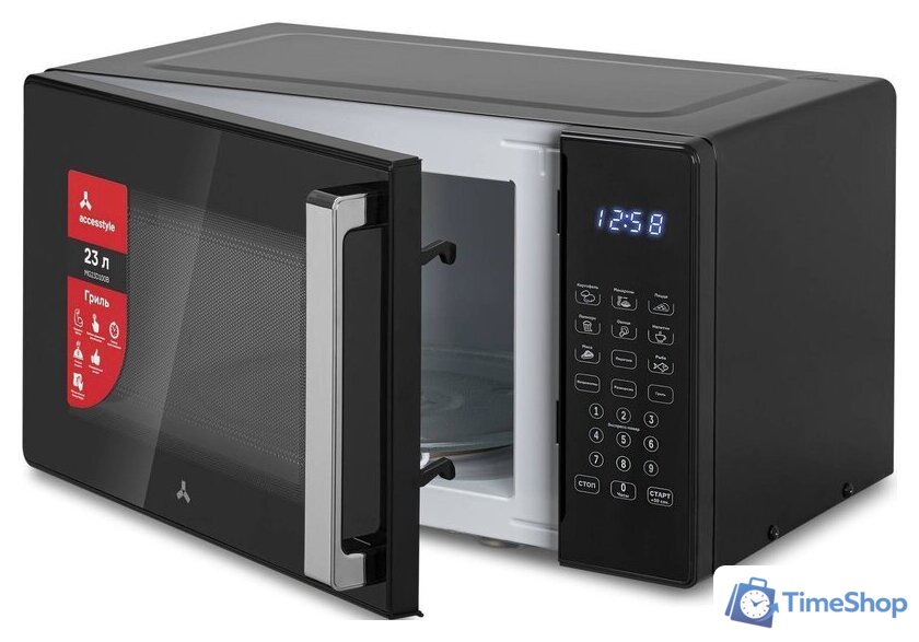 Микроволновая печь AccesStyle MG23D100B - Изображение №5 — Интернет-магазин Time-Shop