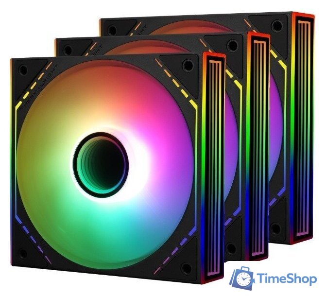 Комплект вентиляторов для корпуса Thermalright TL-M12-S X3 (черный) - Изображение №1 — Интернет-магазин Time-Shop