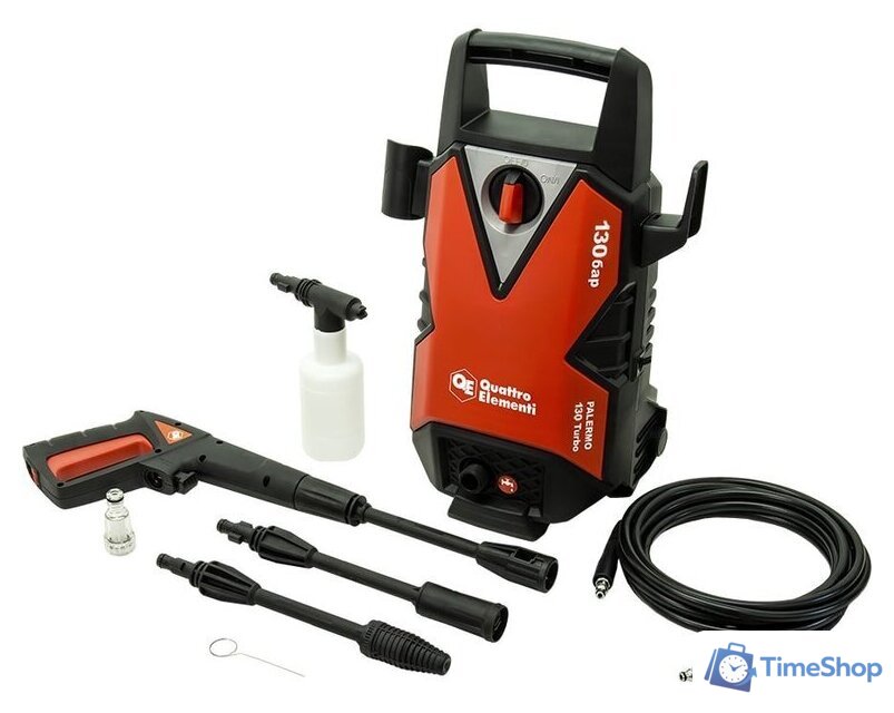 Мойка высокого давления Quattro Elementi Palermo 130 Turbo - Изображение №1 — Интернет-магазин Time-Shop