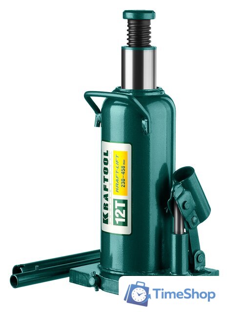 Бутылочный домкрат KRAFTOOL Kraft-Lift 43462-12_z01 12т - Изображение №1 — Интернет-магазин Time-Shop