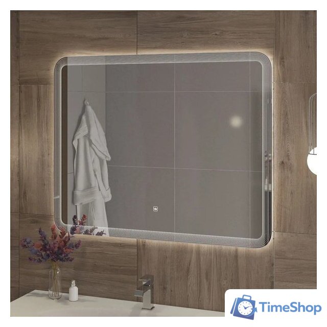  Cezares Зеркало CZR-SPC-DUET-800-800-LED-TCH - Изображение №5 — Интернет-магазин Time-Shop
