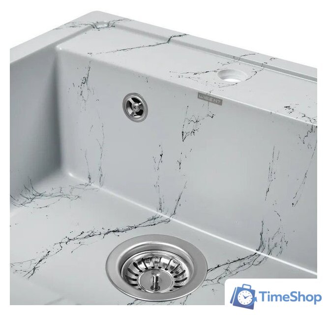 Кухонная мойка Wisent WA11-16 (с сифоном GER013) - Изображение №3 — Интернет-магазин Time-Shop