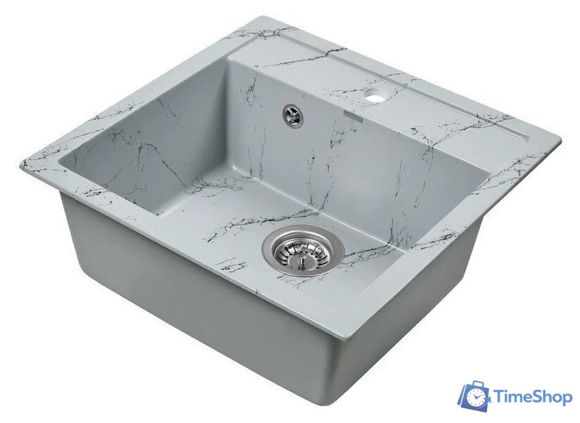 Кухонная мойка Wisent WA11-16 (с сифоном GER013) - Изображение №2 — Интернет-магазин Time-Shop