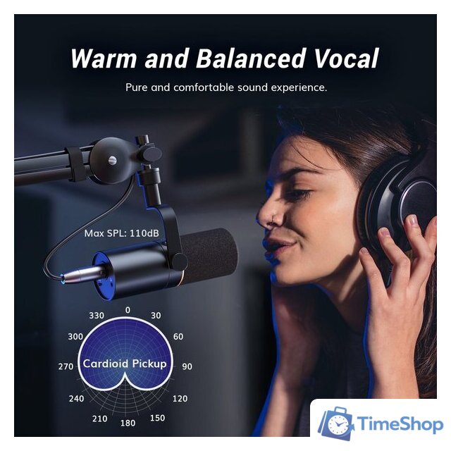 Проводной микрофон Tonor TD510 - Изображение №3 — Интернет-магазин Time-Shop