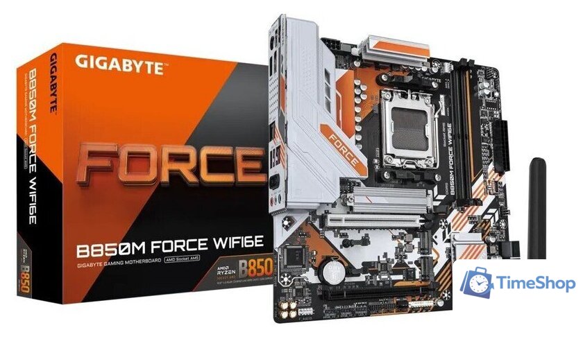 Материнская плата Gigabyte B850M Force WiFi6E (rev. 1.0) - Изображение №4 — Интернет-магазин Time-Shop